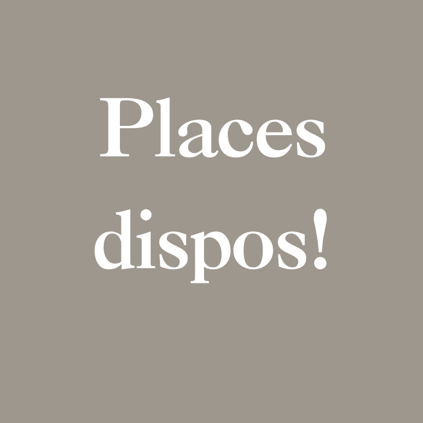 Places dispos!